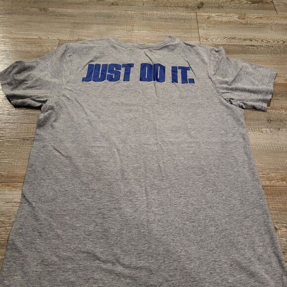 NIKE Basketball Camps Athletic Cut Just Do It Graphic Tee Shirt Mens Size Medium - Picture 4 of 7